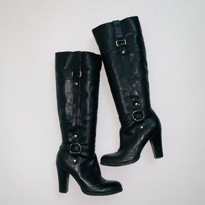 Leather Moto Boots